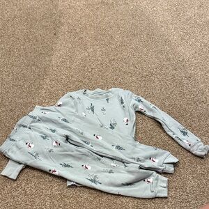 Carter's Light Gray Waffle Knit Top